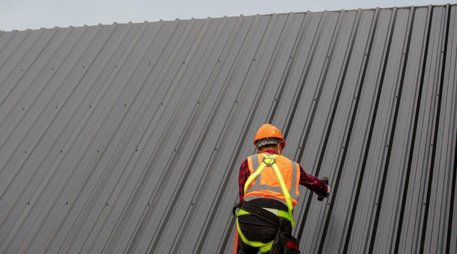 Professional metal roof installation services in Grafton, ND